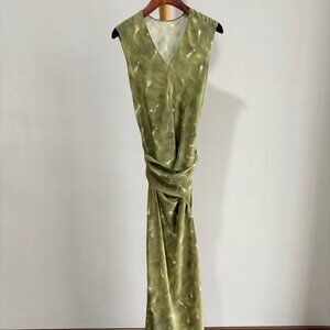 Cortana 2025 new silk wrap dress